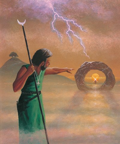 路径（丙烯画布） 作者 西蒙·库克（Simon Cook）